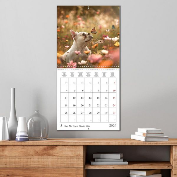 Produktbild: French Bulldogs (Wall Calendar 2026 12 &times; 12 Inch) CALVENDO 12 Month Wall Calendar