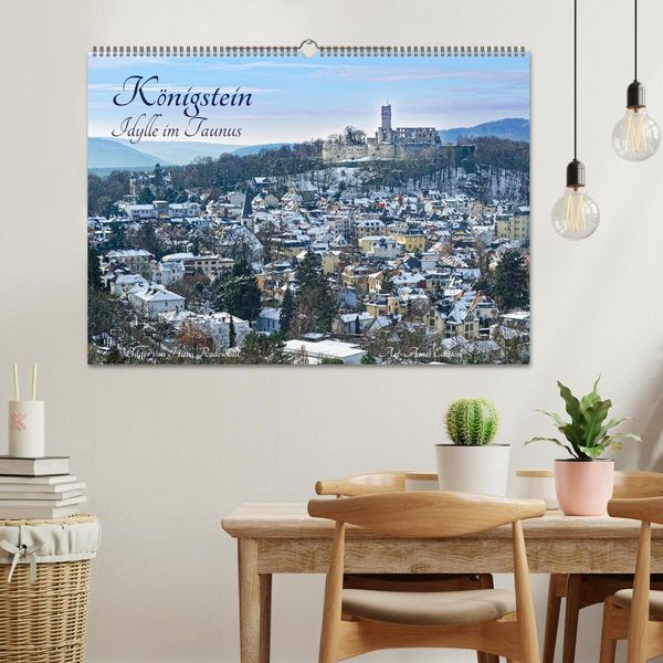 Produktbild: K&ouml;nigstein - Idylle im Taunus (Wandkalender 2026 DIN A2 quer), CALVENDO Monatskalender