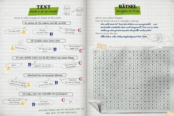 Produktbild: KoboldKroniken. Koboldkoole R&auml;tsel, Spiele und Ideen