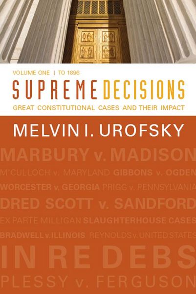 Produktbild: Supreme Decisions, Volume 1