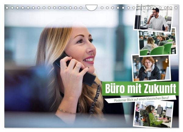 Büro mit Zukunft (Wandkalender 2026 DIN A4 quer), CALVENDO Monatskalender