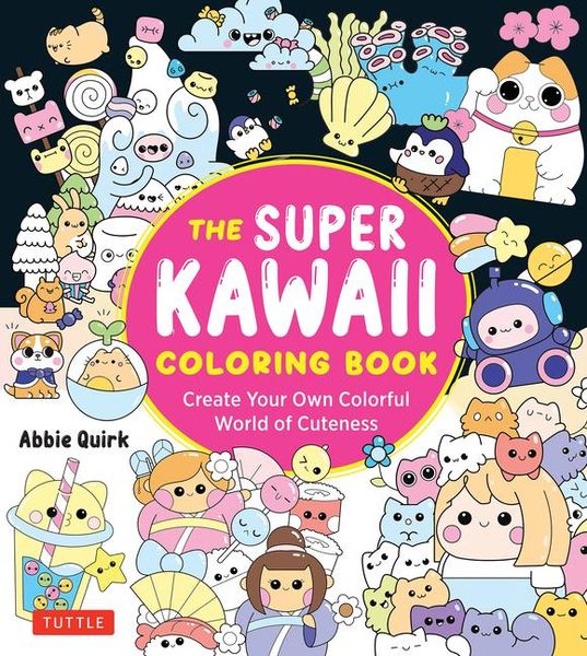 Produktbild: The Super Kawaii Coloring Book