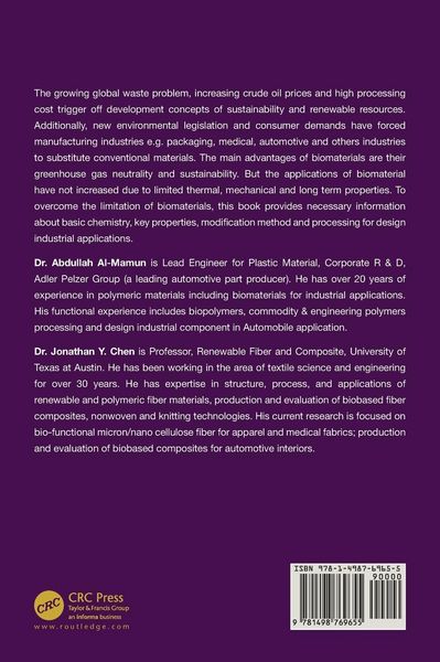 Produktbild: Industrial Applications of Biopolymers and their Environmental Impact