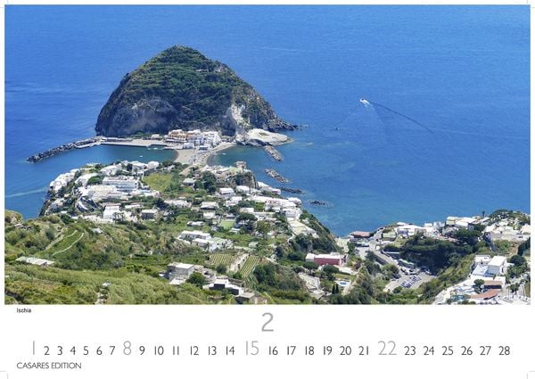 Produktbild: Golf von Neapel Kalender 2026 – Wandkalender | Fotokalender Italien 24x35 cm -. mit Capri, Ischia & Amalfi Küste