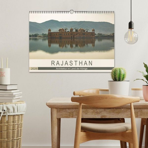 Produktbild: Rajasthan - Architektur im Land der K&ouml;nige (Wandkalender 2026 DIN A3 quer), CALVENDO Monatskalender