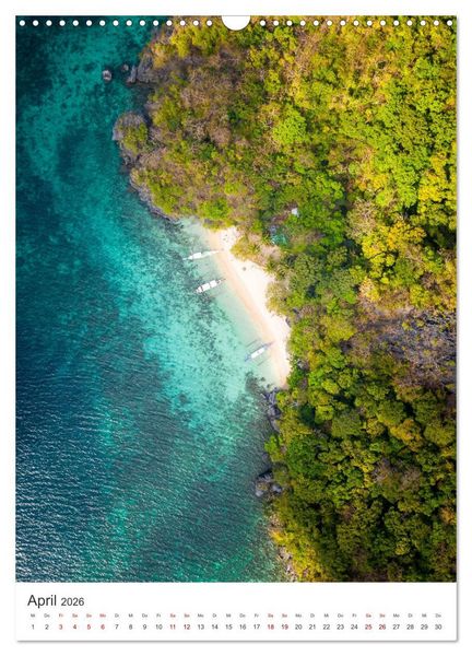 Produktbild: Philippinen - Ein wahres Inselparadies. (Wandkalender 2026 DIN A3 hoch), CALVENDO Monatskalender