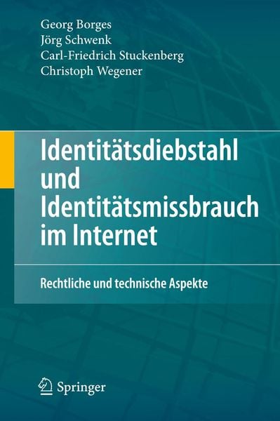 Produktbild: Identit&auml;tsdiebstahl und Identit&auml;tsmissbrauch im Internet