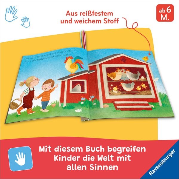 Produktbild: Mein Knuddel-Knautsch-Buch: Mein Bauernhof