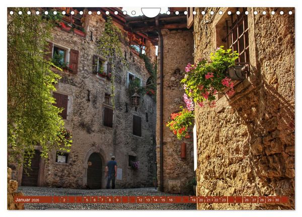 Produktbild: Gardasee bei Limone (Wandkalender 2026 DIN A4 quer), CALVENDO Monatskalender