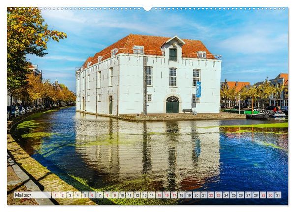 Produktbild: Ein Blick auf Delft (Wandkalender 2027 DIN A2 quer), CALVENDO Monatskalender
