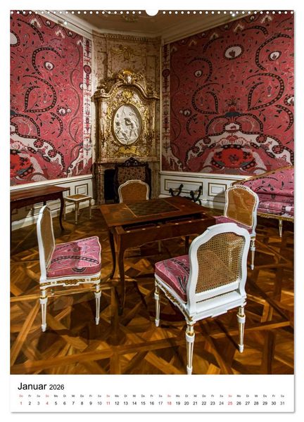 Produktbild: Schloss Hof &ndash; Die Perle unter den Marchfeldschl&ouml;ssern (Wandkalender 2026 DIN A2 hoch), CALVENDO Monatskalender