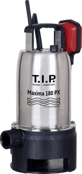 T.I.P. - Technische Industrie Produkte Maxima 180 PX 30121 Schmutzwasser-Tauchpumpe 10500 l/h 7 m