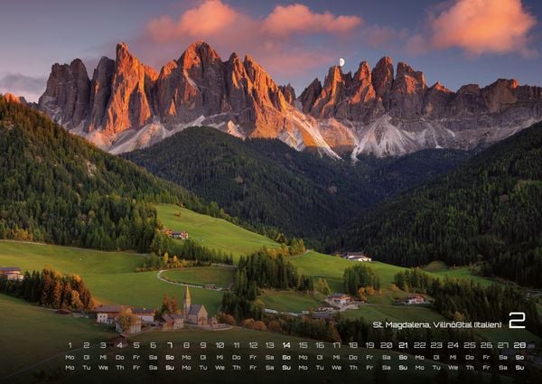 Produktbild: Die Alpen - dem Himmel so nah - 2027 - Kalender DIN A2