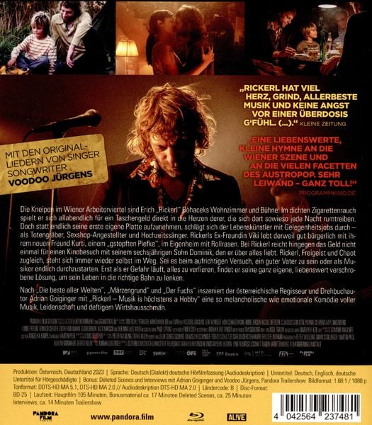 Produktbild: Rickerl - Musik is h&ouml;chstens a Hobby (Blu-ray)