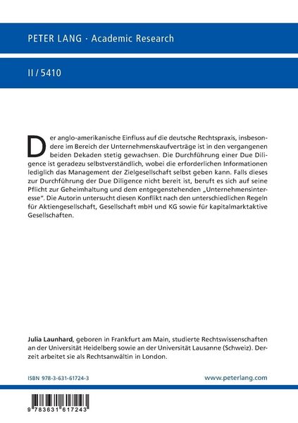 Produktbild: Geheimhaltung und Offenlegung bei der Due Diligence anl&auml;sslich der Vorbereitung eines Unternehmens- bzw. Beteiligungskaufs