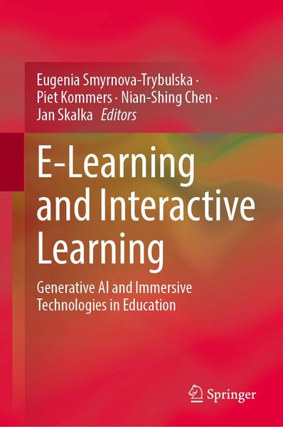 Produktbild: E-Learning and Interactive Learning
