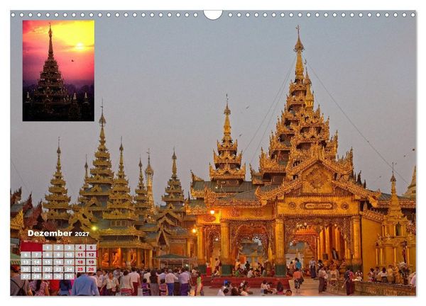 Produktbild: Kultst&auml;tten in Asien (Wandkalender 2027 DIN A3 quer), CALVENDO Monatskalender