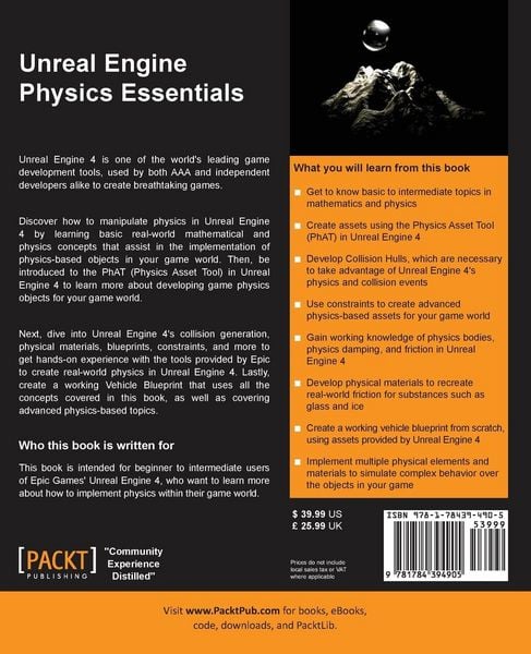 Produktbild: Unreal Engine Physics Essentials