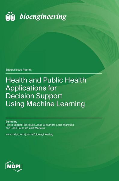 Produktbild: Health and Public Health Applications for Decision Support Using Machine Learning
