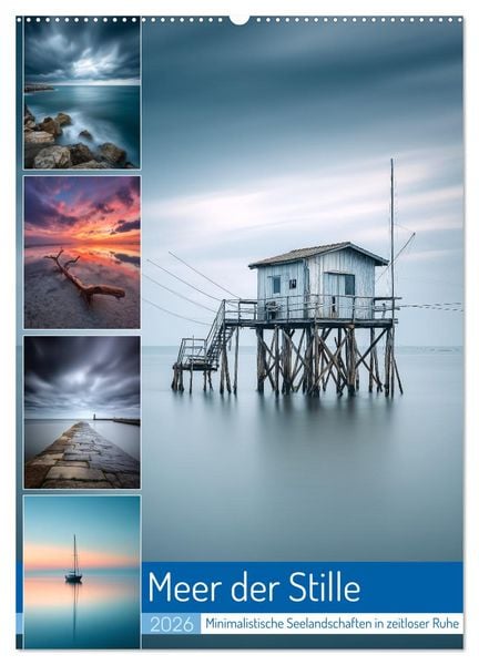 Produktbild: Meer der Stille (Wandkalender 2026 DIN A2 hoch), CALVENDO Monatskalender