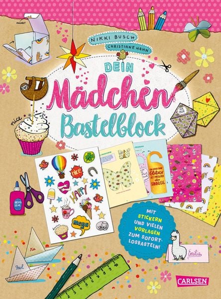 Produktbild: Dein M&auml;dchen-Bastelblock