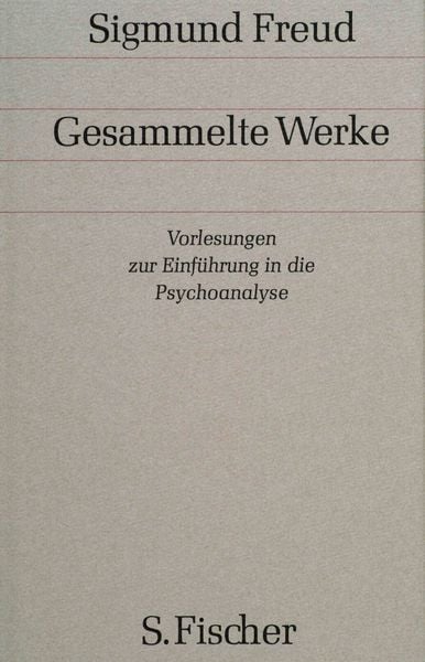Produktbild: Vorlesungen zur Einf&uuml;hrung in die Psychoanalyse