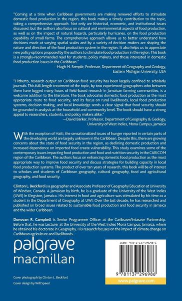 Produktbild: Domestic Food Production and Food Security in the Caribbean