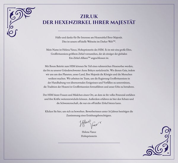Produktbild: Der Hexenzirkel Ihrer Majest&auml;t. Das begabte Kind