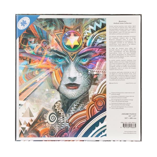 Produktbild: Revolution 1000 Piece Jigsaw Puzzle by Paperblanks (Android Jones Collection)