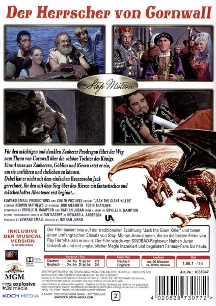 Produktbild: Der Herrscher von Cornwall (Jack the Giant Killer)