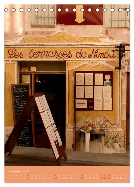 Produktbild: Provence Idyllen (Tischkalender 2026 DIN A5 hoch), CALVENDO Monatskalender