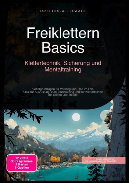 Produktbild: Freiklettern Basics: Klettertechnik, Sicherung und Mentaltraining