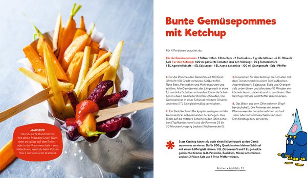 Kochen und backen mit der Maus