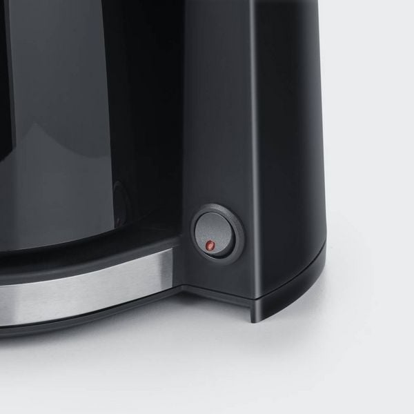 Produktbild: Severin KA 9308 Kaffeemaschine Edelstahl (geb&uuml;rstet), Schwarz Fassungsverm&ouml;gen Tassen=8 Isolierkanne
