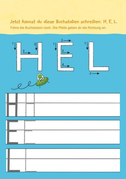 Produktbild: Duden: Mein lustiger Schwung&uuml;bungs-Block f&uuml;r die Vorschule
