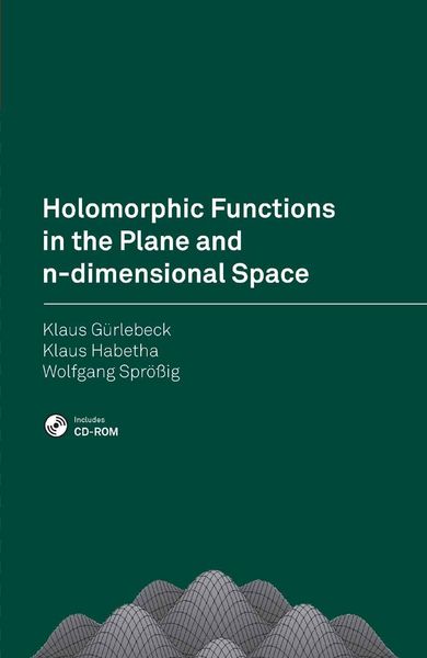 Produktbild: Holomorphic Functions in the Plane and n-dimensional Space