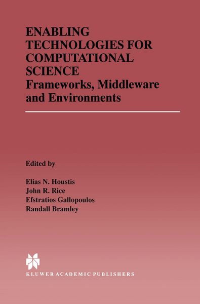 Produktbild: Enabling Technologies for Computational Science