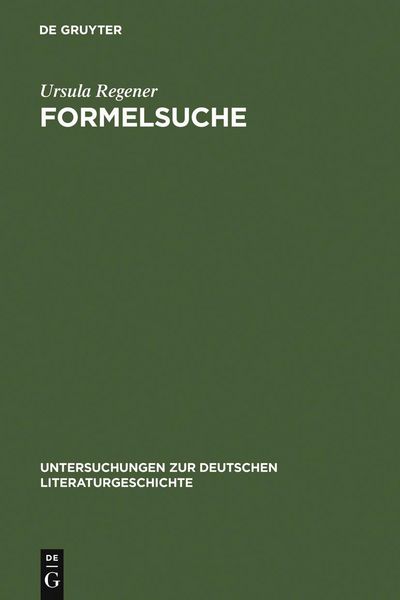 Produktbild: Formelsuche