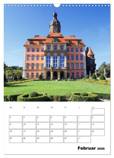 Produktbild: Schloss F&uuml;rstenstein in Polen - ein Reiseplaner (Wandkalender 2026 DIN A3 hoch), CALVENDO Monatskalender