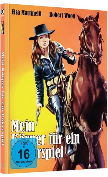 Produktbild: Mein K&ouml;rper f&uuml;r ein Pokerspiel - Mediabook - Cover A - Limited Edition auf 500 St&uuml;ck (Blu-ray+DVD)