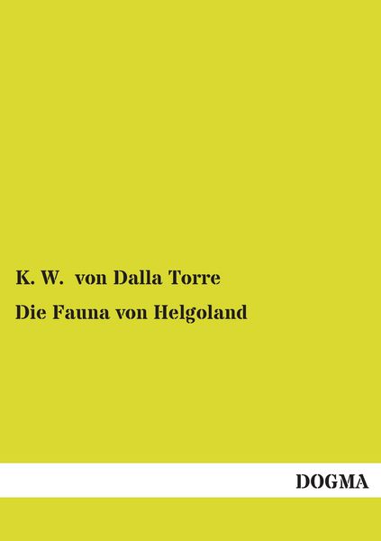 Produktbild: Die Fauna von Helgoland