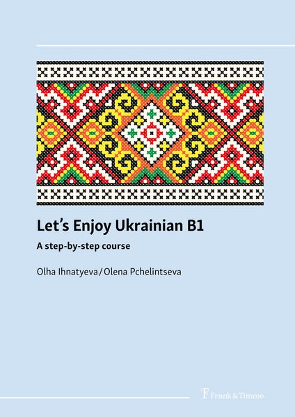 Produktbild: Let's enjoy Ukrainian B1. A step-by-step course
