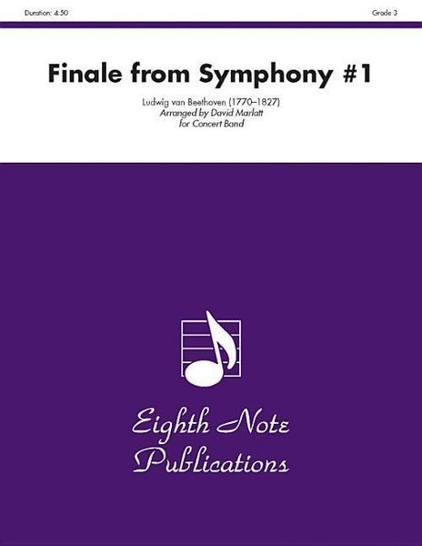 Produktbild: Beethoven, L: Finale (from Symphony #1)