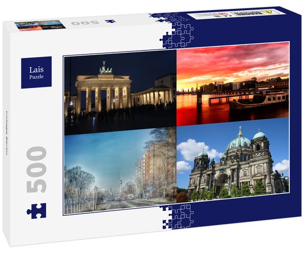 Produktbild: Lais Puzzle Collage Berlin 500 Teile