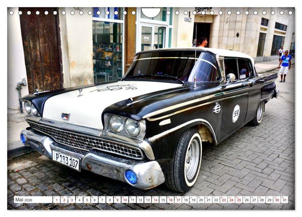 Produktbild: FORD 1959 - Die Auto-Legende (Wandkalender 2026 DIN A4 quer), CALVENDO Monatskalender