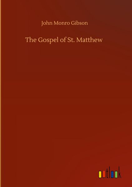 Produktbild: The Gospel of St. Matthew