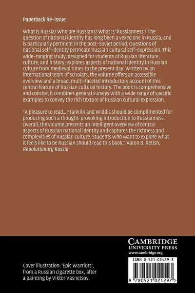 Produktbild: National Identity in Russian Culture