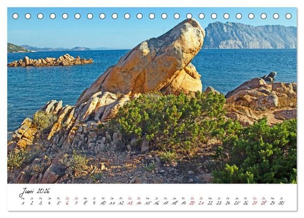 Produktbild: Sardinien - Die Sch&ouml;ne im Meer (Tischkalender 2026 DIN A5 quer), CALVENDO Monatskalender