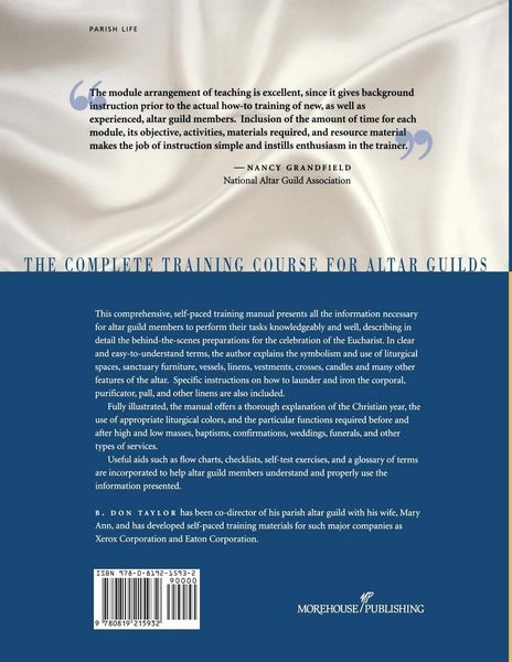 Produktbild: The Complete Training Course for Altar Guilds