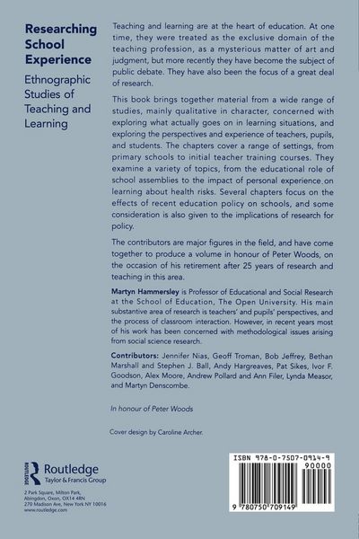 Produktbild: Researching School Experience